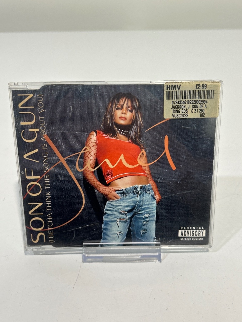 🤯5 for $20🤯 Janet Jackson “Son Of A Gun” CD Single [R&B Dance Pop]